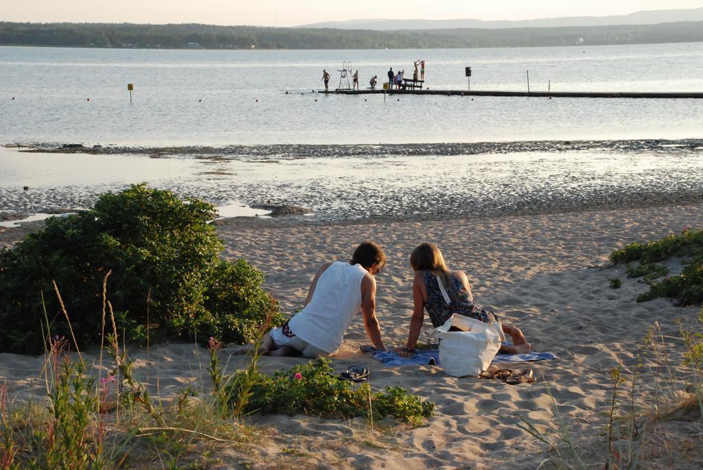 Hostel Hudiksvall Malnbaden Camping Extérieur photo